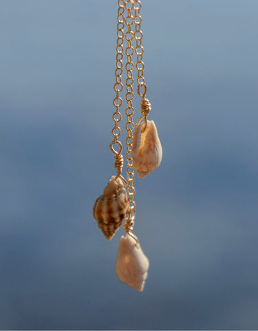 Seashell Trio Earrings